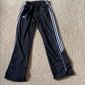 Black Adidas sweatpants